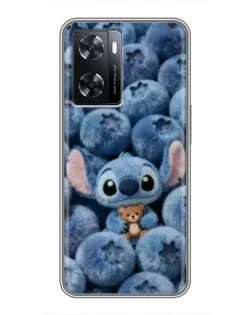 Чохол для OPPO A77 з картинкою «Стіч та лохина»
