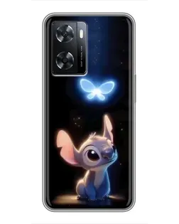 Чохол для OPPO A77 з картинкою «Сяючий Стіч»