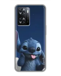 Чохол для OPPO A77 з картинкою «Стіч у хмарах»