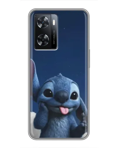 Чохол для OPPO A77 з картинкою «Стіч у хмарах»
