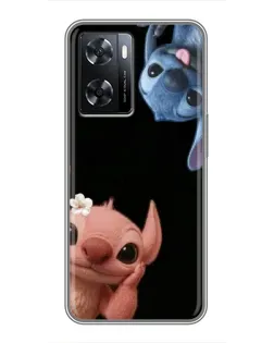 Чохол для OPPO A77 з картинкою «Фіолетовий туман троянд»