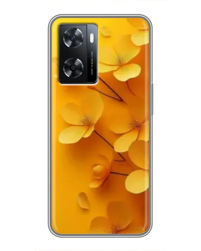 Чохол для OPPO A77 з картинкою «Золоті пелюстки»