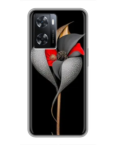 Чохол для OPPO A77 з картинкою «Срібна фантазійна квітка» Чохол для OPPO A77 з картинкою «Срібна фантазійна квітка»