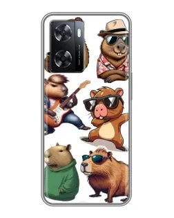 Чохол для OPPO A77 з картинкою «Круті капібари музиканти» Чохол для OPPO A77 з картинкою «Круті капібари музиканти»