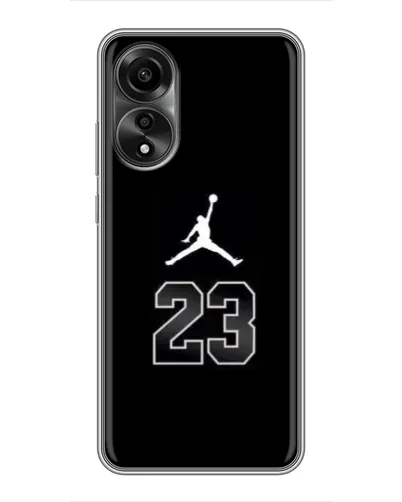 Чехол для OPPO A78 (4G) с картинкой «Jordan Flight 23»