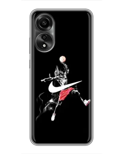 Чехол для OPPO A78 (4G) с картинкой «Jordan Jumpman»