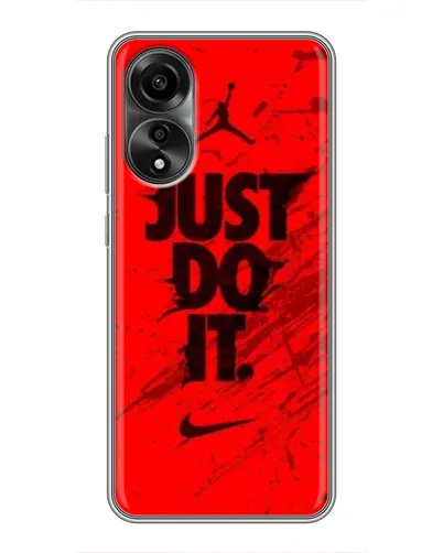 Чехол для OPPO A78 (4G) с картинкой «Nike Just Do It»
