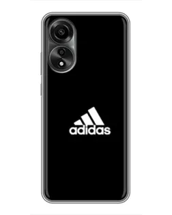 Чехол для OPPO A78 (4G) с картинкой «Adidas Red Style» Чехол для OPPO A78 (4G) с картинкой «Adidas Red Style»