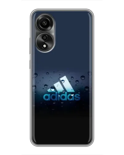 Чехол для OPPO A78 (4G) с картинкой «Adidas Water Drops»