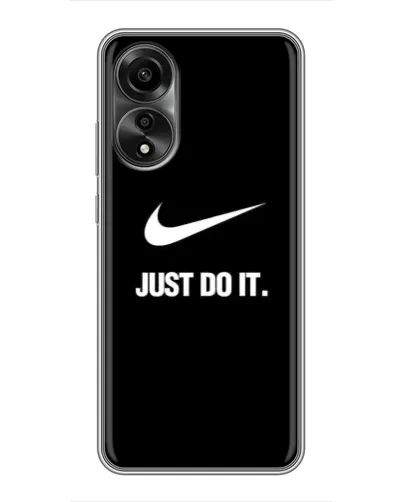 Чехол для OPPO A78 (4G) с картинкой «Классический принт Nike» Чехол для OPPO A78 (4G) с картинкой «Классический принт Nike»