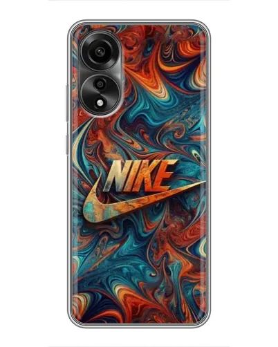 Чехол для OPPO A78 (4G) с картинкой «Nike в абстракции» Чехол для OPPO A78 (4G) с картинкой «Nike в абстракции»