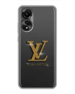 Чехол для OPPO A78 (4G) с картинкой «Градиент Louis Vuitton»