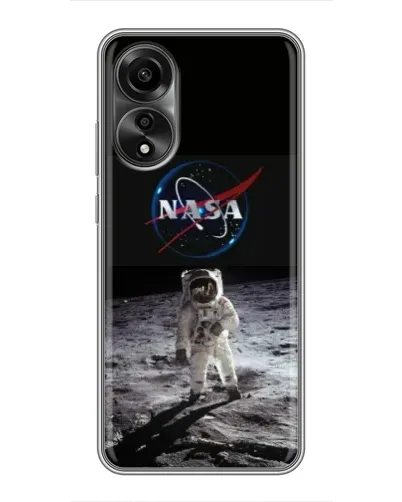 Чехол для OPPO A78 (4G) с картинкой «Астронавт на Луне» Чехол для OPPO A78 (4G) с картинкой «Астронавт на Луне»
