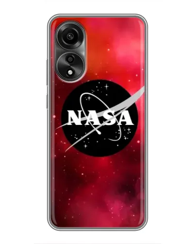Чехол для OPPO A78 (4G) с картинкой «NASA — красная туманность» Чехол для OPPO A78 (4G) с картинкой «NASA — красная туманность»