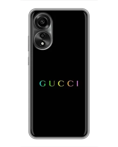 Чехол для OPPO A78 (4G) с картинкой «Gucci — неоновый минимализм» Чехол для OPPO A78 (4G) с картинкой «Gucci — неоновый минимализм»