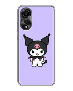 Чехол для OPPO A78 (4G) с картинкой «Kuromi — нежный фиолетовый» Чехол для OPPO A78 (4G) с картинкой «Kuromi — нежный фиолетовый»