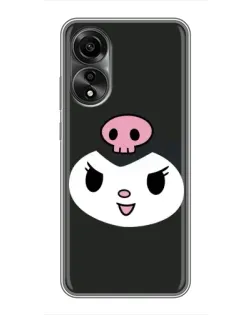 Чехол для OPPO A78 (4G) с картинкой «Большая мордочка Куроми» Чехол для OPPO A78 (4G) с картинкой «Большая мордочка Куроми»