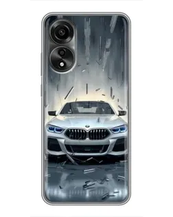 Чехол для OPPO A78 (4G) с картинкой «BMW в свете фар» Чехол для OPPO A78 (4G) с картинкой «BMW в свете фар»