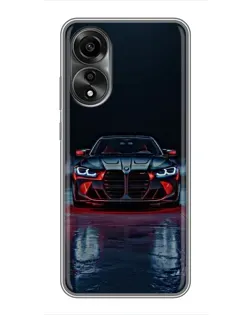 Чехол для OPPO A78 (4G) с картинкой «BMW на мокрой дороге» Чехол для OPPO A78 (4G) с картинкой «BMW на мокрой дороге»