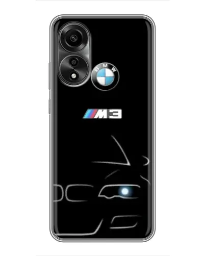 Чехол для OPPO A78 (4G) с картинкой «Минималистичный принт BMW M3» Чехол для OPPO A78 (4G) с картинкой «Минималистичный принт BMW M3»