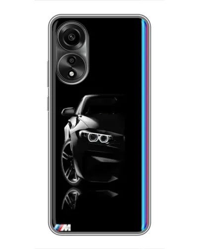 Чехол для OPPO A78 (4G) с картинкой «Силуэт BMW в темноте» Чехол для OPPO A78 (4G) с картинкой «Силуэт BMW в темноте»