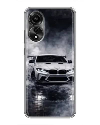Чехол для OPPO A78 (4G) с картинкой «BMW сквозь туман» Чехол для OPPO A78 (4G) с картинкой «BMW сквозь туман»