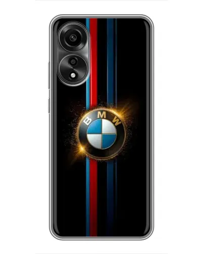Чехол для OPPO A78 (4G) с картинкой «BMW M-Power неон» Чехол для OPPO A78 (4G) с картинкой «BMW M-Power неон»