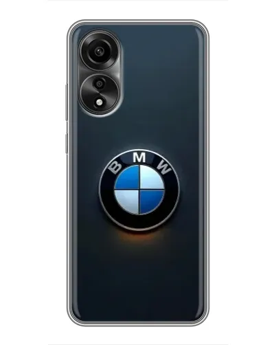 Чехол для OPPO A78 (4G) с картинкой «Логотип BMW — минимализм» Чехол для OPPO A78 (4G) с картинкой «Логотип BMW — минимализм»