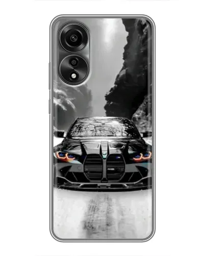 Чехол для OPPO A78 (4G) с картинкой «BMW — акварельный дрифт» Чехол для OPPO A78 (4G) с картинкой «BMW — акварельный дрифт»