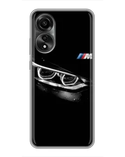 Чехол для OPPO A78 (4G) с картинкой «BMW — взгляд тигра» Чехол для OPPO A78 (4G) с картинкой «BMW — взгляд тигра»