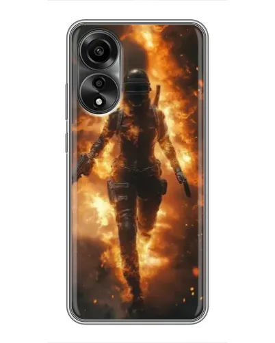 Чехол для OPPO A78 (4G) с картинкой «BMW — скорость в дожде» Чехол для OPPO A78 (4G) с картинкой «BMW — скорость в дожде»