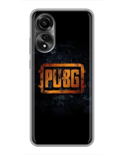 Чехол для OPPO A78 (4G) с картинкой «PUBG — золотой логотип» Чехол для OPPO A78 (4G) с картинкой «PUBG — золотой логотип»