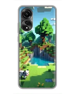 Чехол для OPPO A78 (4G) с картинкой «Minecraft летний день» Чехол для OPPO A78 (4G) с картинкой «Minecraft летний день»