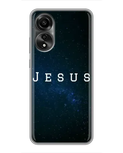Чехол для OPPO A78 (4G) с картинкой «Звездное небо Jesus» Чехол для OPPO A78 (4G) с картинкой «Звездное небо Jesus»