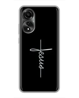 Чехол для OPPO A78 (4G) с картинкой «Тонкая линия веры»