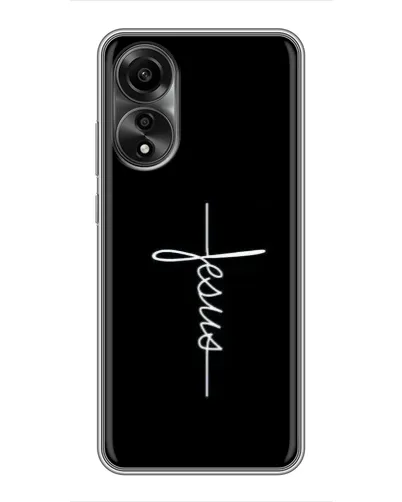Чехол для OPPO A78 (4G) с картинкой «Тонкая линия веры» Чехол для OPPO A78 (4G) с картинкой «Тонкая линия веры»