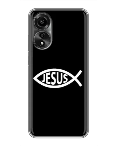 Чехол для OPPO A78 (4G) с картинкой «Классический Jesus» Чехол для OPPO A78 (4G) с картинкой «Классический Jesus»