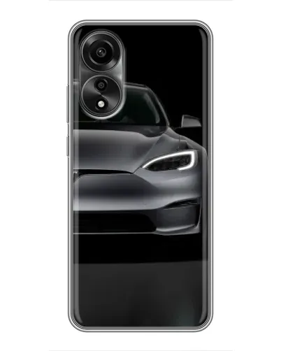 Чехол для OPPO A78 (4G) с картинкой «Tesla Model S Look» Чехол для OPPO A78 (4G) с картинкой «Tesla Model S Look»