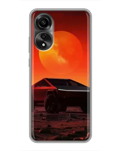 Чехол для OPPO A78 (4G) с картинкой «Cybertruck на Марсе» Чехол для OPPO A78 (4G) с картинкой «Cybertruck на Марсе»