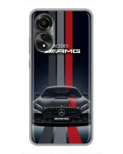 Чехол для OPPO A78 (4G) с картинкой «Mercedes — белый карбон» Чехол для OPPO A78 (4G) с картинкой «Mercedes — белый карбон»