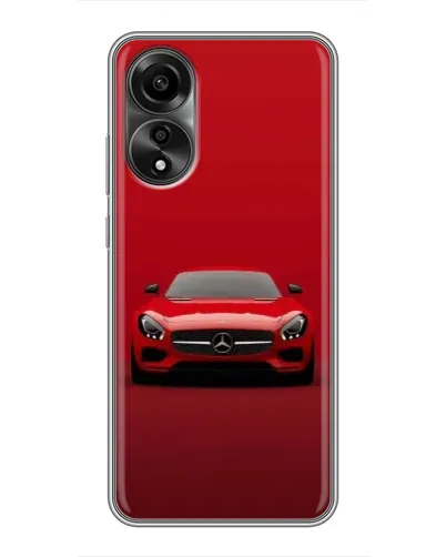 Чехол для OPPO A78 (4G) с картинкой «Красный Mercedes AMG» Чехол для OPPO A78 (4G) с картинкой «Красный Mercedes AMG»