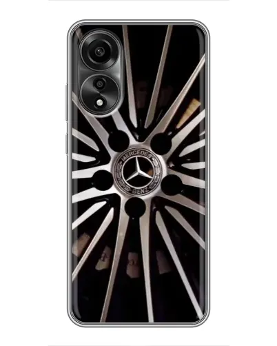 Чехол для OPPO A78 (4G) с картинкой «Диск Mercedes» Чехол для OPPO A78 (4G) с картинкой «Диск Mercedes»