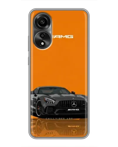 Чехол для OPPO A78 (4G) с картинкой «Оранжевый Mercedes AMG» Чехол для OPPO A78 (4G) с картинкой «Оранжевый Mercedes AMG»