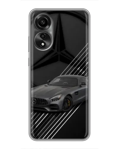Чехол для OPPO A78 (4G) с картинкой «Mercedes AMG — графика» Чехол для OPPO A78 (4G) с картинкой «Mercedes AMG — графика»