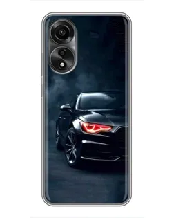 Чехол для OPPO A78 (4G) с картинкой «Audi — хищный взгляд»
