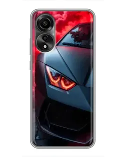 Чохол для OPPO A78 (4G) з картинкою «Lamborghini червоне сяйво» Чохол для OPPO A78 (4G) з картинкою «Lamborghini червоне сяйво»