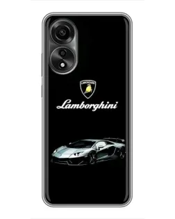 Чохол для OPPO A78 (4G) з картинкою «Логотип Lamborghini класика» Чохол для OPPO A78 (4G) з картинкою «Логотип Lamborghini класика»