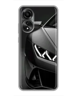 Чохол для OPPO A78 (4G) з картинкою «Lamborghini фари деталізація» Чохол для OPPO A78 (4G) з картинкою «Lamborghini фари деталізація»