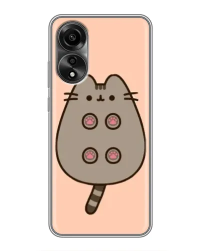 Чехол для OPPO A78 (4G) с картинкой «Пушин пузиком кверху» Чехол для OPPO A78 (4G) с картинкой «Пушин пузиком кверху»