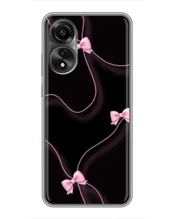 Чехол для OPPO A78 (4G) с картинкой «Розовые ленты» Чехол для OPPO A78 (4G) с картинкой «Розовые ленты»